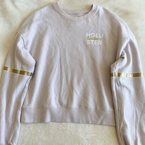 Hollister baby pink crewneck